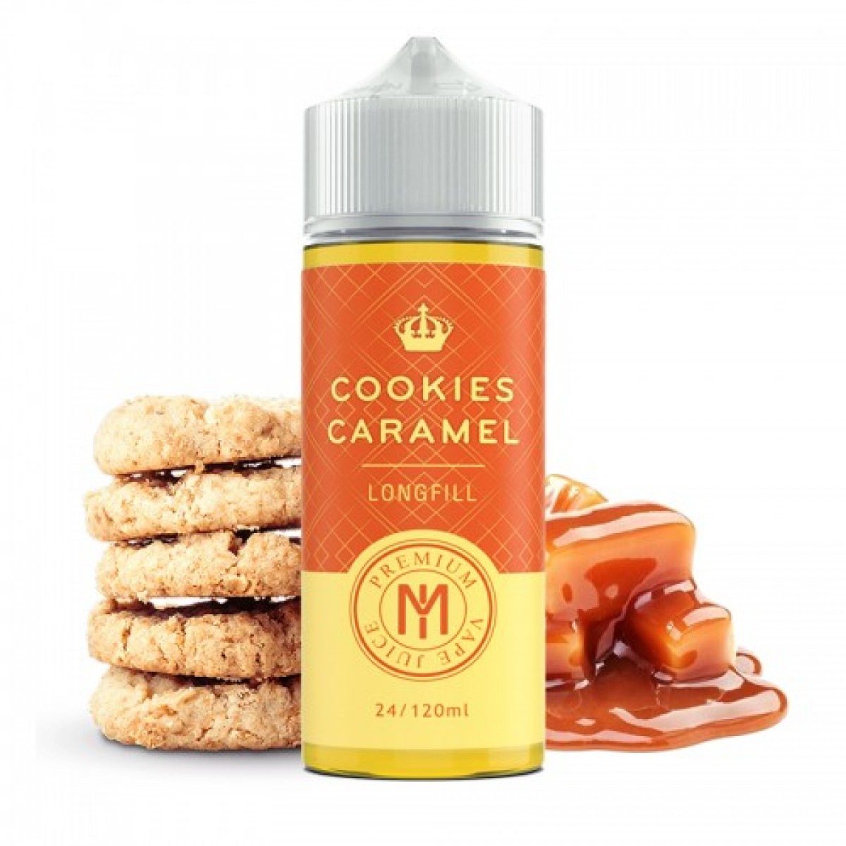 M.I.Juice COOKIES CARAMEL Flavorshot 24/120ml